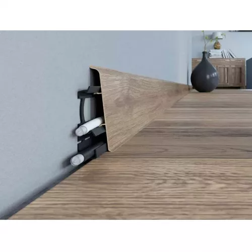 PLINTA DIN PVC ARBITON INDO LM70 41 Aluminiu Deschis