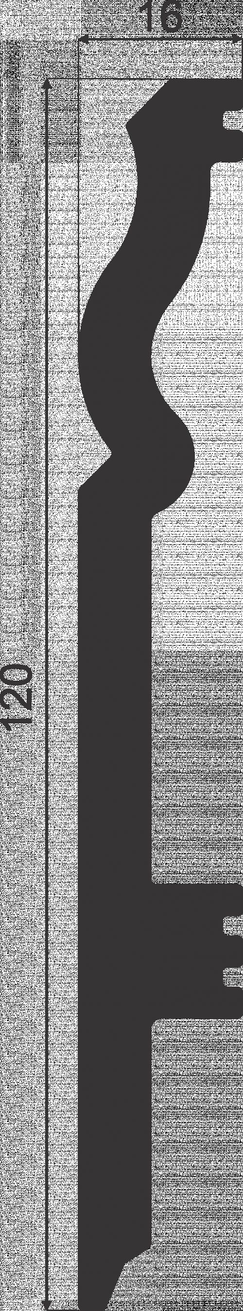 PLINTA POLIMER DUR PPGR120 ALB 2.2ML