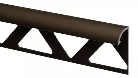 PROFIL COLT EXTERIOR PENTRU FAIANTA  BRONZ MAT 2,5ML 2719