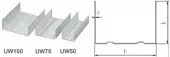 Profil Perimetral UW 100 grosime 0,45 mm 3 m Hanbud