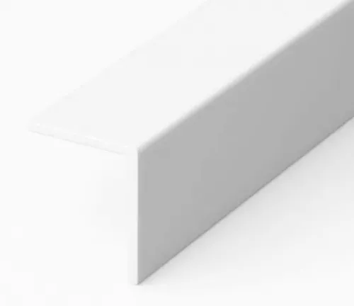 PROTECTIE COLT POLIMER CHC2020-001 20&times;20 mm alb, tip L, lungime 2.70 ml