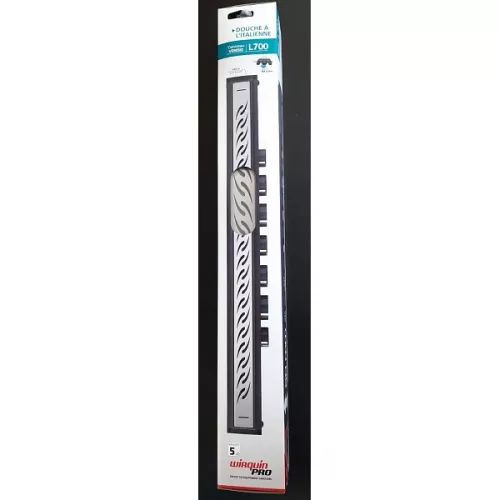 Sifon dus tip italian - Rigola dus debit ultra-rapid 84 litri/minut WIRQUIN Venisio L 700