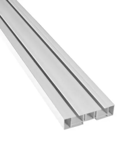 SINA DIN PVC KARPOL PENTRU PERDEA, ACCESORII INCLUSE 2 CANALE 250 CM