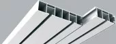 SINA DIN PVC VIDELLA PENTRU PERDEA 1 CANAL 150 CM