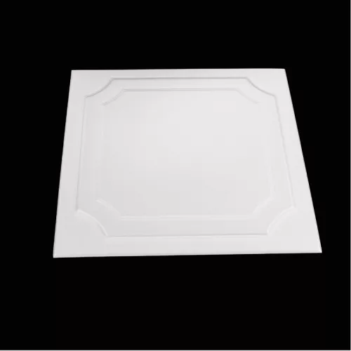 Tavan Decorativ din Polistiren 803 Alb 50x50 cm