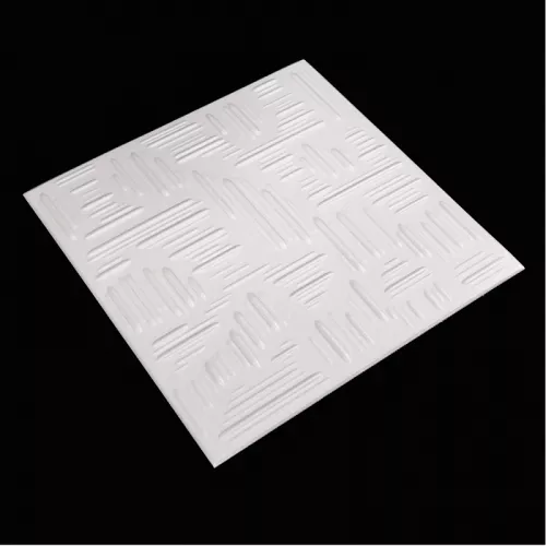 Tavan Decorativ din Polistiren 808 Alb 50x50 cm