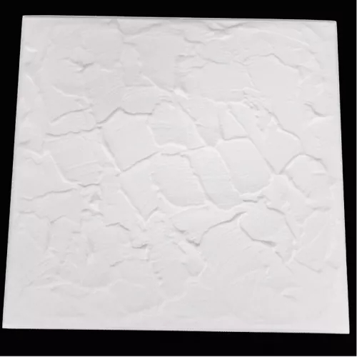 Tavan Decorativ din Polistiren 811 Alb 50x50 cm