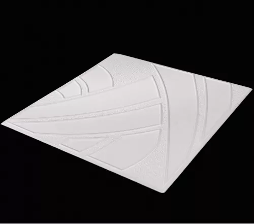 Tavan Decorativ din Polistiren 843 Alb 50x50 cm