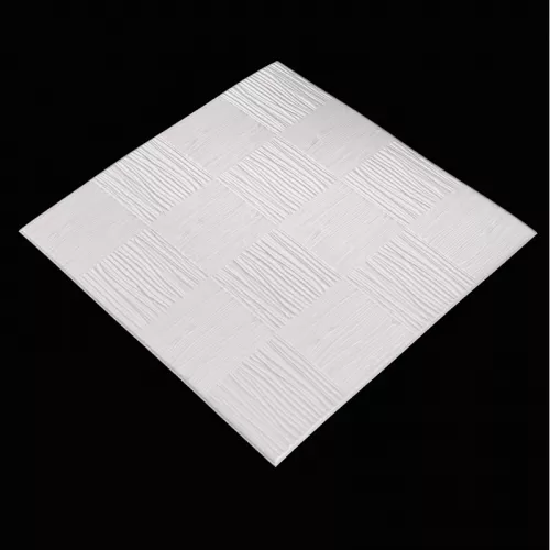 Tavan Decorativ din Polistiren 810 Alb 50x50 cm