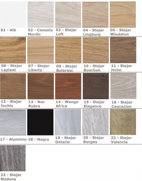 TERMINATIE PENTRU PLINTA DIN PVC ARBITON INDO LM70 01 Alb Stanga