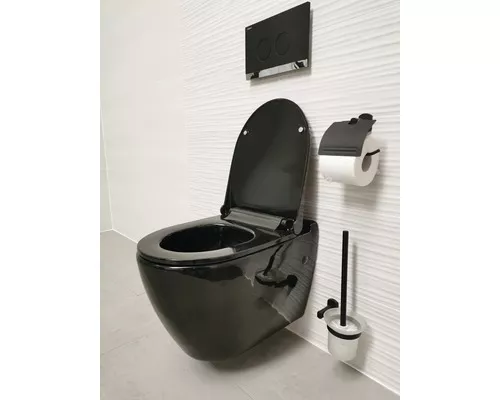 VAS WC SUSPENDAT NEGRU SANOTECHNIK UNO GB100