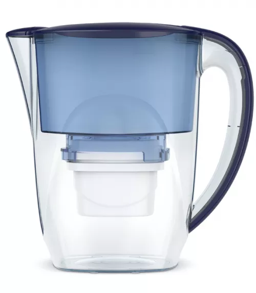 9 filtre de apa Evolve + Cana filtranta Aqua Optima Oria, 2,8 litri, Albastru