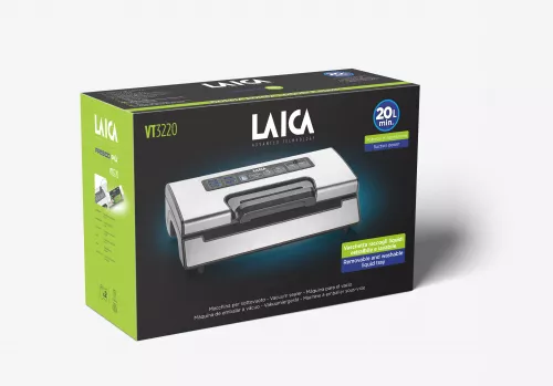 Aparat de ambalare in vid Laica VT3220, 20L/min, 130W
