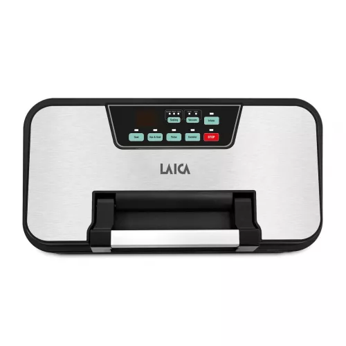 Aparat de ambalare in vid Laica VT3260, 16L/min, 125W, functie umflare, pompa dubla, pulse vacuum, sigilare dubla,