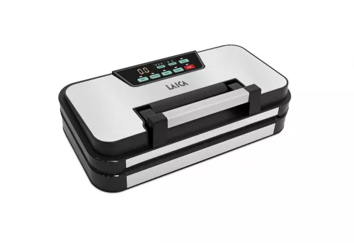 Aparat de ambalare in vid Laica VT3260, 16L/min, 125W, functie umflare, pompa dubla, pulse vacuum, sigilare dubla,