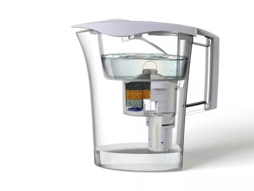 Cana filtranta de apa Laica Germ Stop Predator, 3 litri, alb