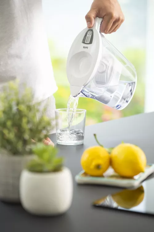 Cana filtranta de apa Laica Stream, 2.3L, + 6 cartuse filtrante