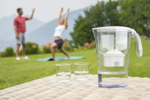 Cana filtranta de apa Laica Stream, 2.3L, + 6 cartuse filtrante