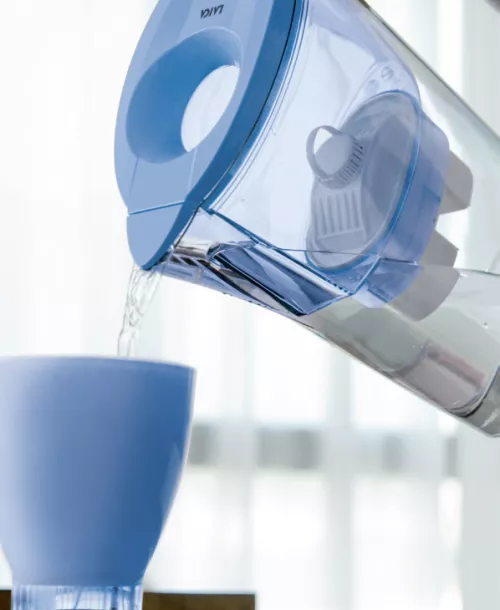 Cana filtranta de apa Laica Stream Blue, 2.3 litri
