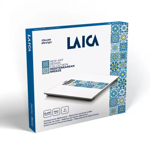 Cantar electronic Laica PS1082, 180 kg, albastru