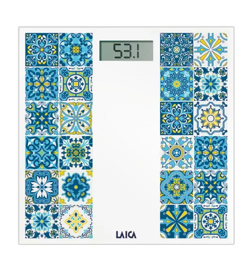 Cantar electronic Laica PS1083, 180 kg, albastru, incarcare USB