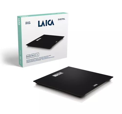 Cantar electronic Laica PS1084, 180 kg, negru