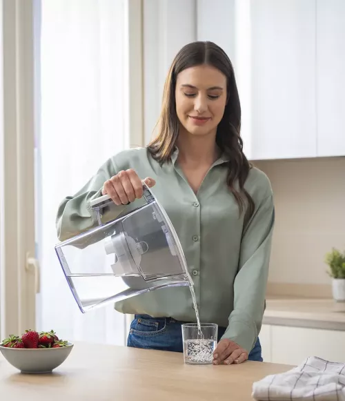 Cartuse filtranta Laica Alkawater, formula speciala, 3 buc/pachet, compatibil Brita