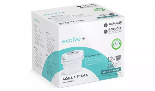 Cartuse filtrante Aqua Optima Evolve+, 12 buc/pachet, compatibile Brita