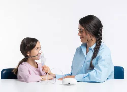 NOU: Aparat de aerosoli compact Laica NE3004, cu piston, copii si adulti