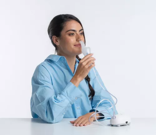 NOU: Aparat de aerosoli compact Laica NE3004, cu piston, copii si adulti