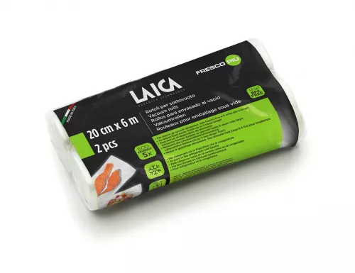 Role pentru vidat alimente, 20x600 cm, Laica VT3508