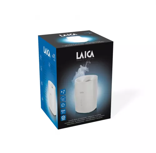 Umidificator de camera Laica HI3020, 3 litri, abur  rece