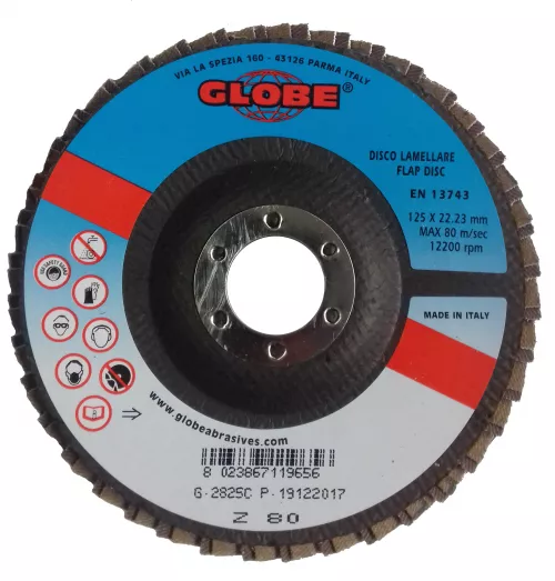 Disc lamelar G2 125x22,23 P80 C