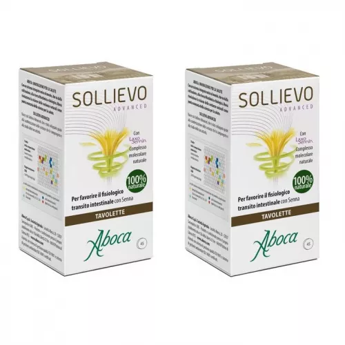 Sollievo Advanced, 45 comprimate, 1+1 gratis, Aboca