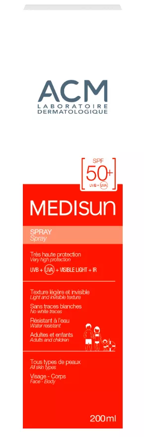 Medisun Spray SPF50+, 200 ml, ACM