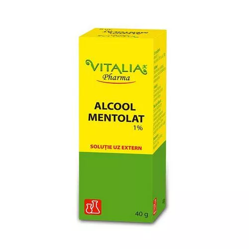 Alcool mentolat 1% x 40g (Vitalia)