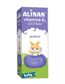 Alinan Vitamina D3 picaturi x 10ml (Fierman)