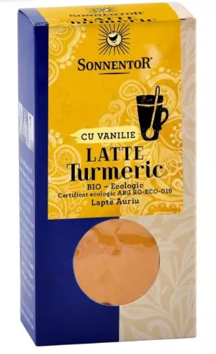Amestec mirodenii Latte turmeric&vanilie Eco 60g (Sonnentor)