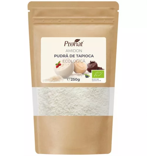 Amidon pudra de tapioca eco, 250g, Pronat