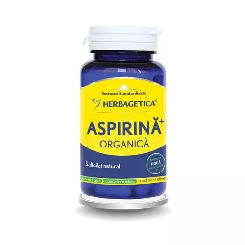 Aspirina organica x 60cps (Herbagetica)