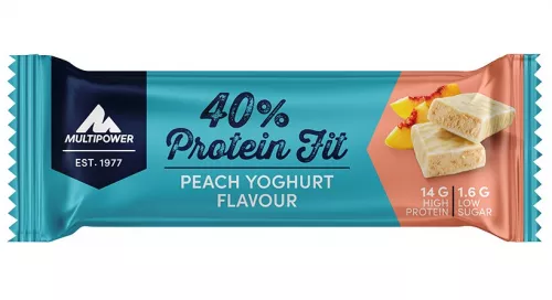 Baton Protein Fit cu iaurt si piersica, 35g, Multipower