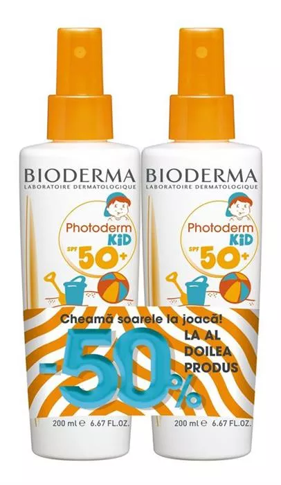 Bioderma Photoderm Kid Spray SPF 50 x 200ml 1+50%