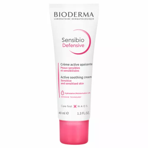 Crema calmanta Sensibio Defensive Legere, 40 ml, Bioderma