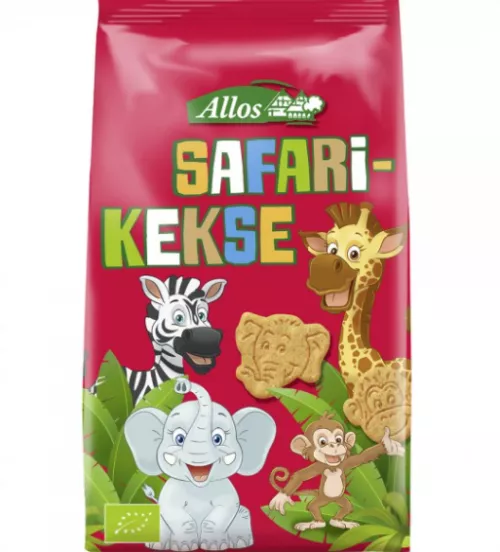 Biscuiti safari pentru copii ECO 150g (Allos)