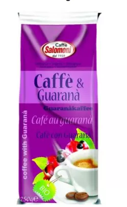 Cafea macinata si guarana eco 250g (Caffe Salomoni)