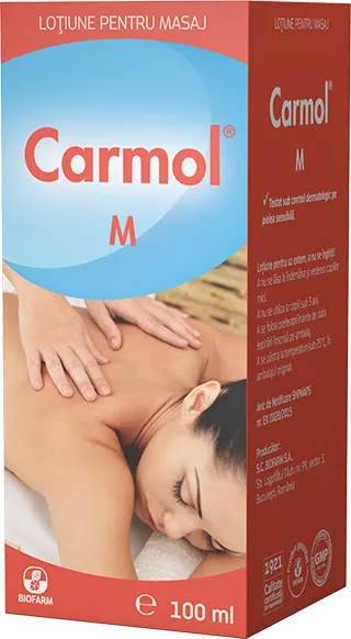 Carmol M lotiune, 100 ml, Biofarm