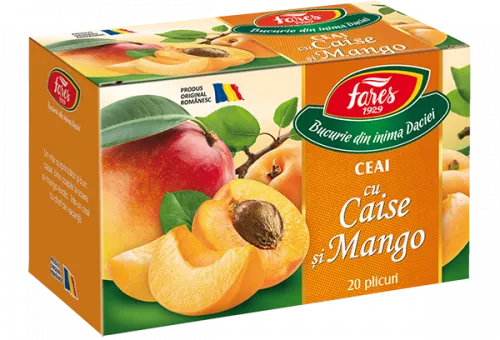 Ceai Aromfruct caise,mango x 20dz(Fares)
