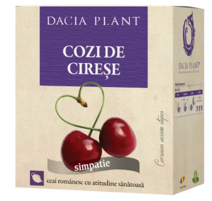 Ceai cozi de cirese, 50 g, Dacia Plant