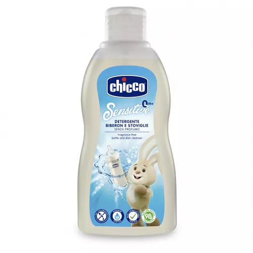 Detergent pentru biberoane si vesela 0l+, 300ml, 09570-7, Chicco
