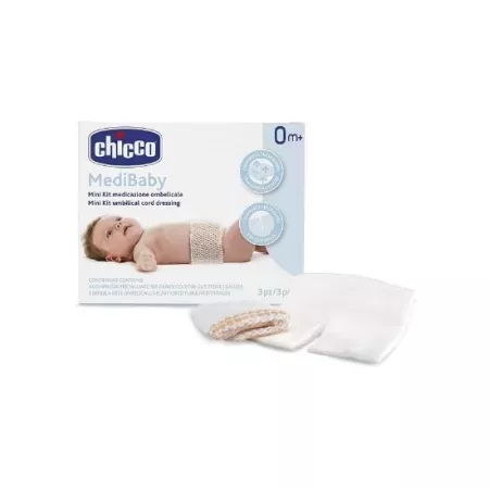 Minikit ombilical MediBaby, +0 luni, Chicco